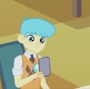 Size: 184x182 | Tagged: safe, screencap, bright idea, equestria girls, friendship games, photo finished, background human, clothes, iphone, necktie, short, solo