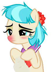 Size: 1900x2600 | Tagged: safe, artist:mundschenk85, coco pommel, earth pony, pony, the saddle row review, female, handkerchief, mare, sick, simple background, solo, tissue, transparent background, vector