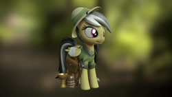 Size: 1600x900 | Tagged: safe, artist:alligatorskiesix, derpibooru import, daring do, 3d, solo