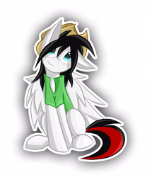 Size: 2008x2415 | Tagged: safe, artist:twistedmindbrony, oc, oc only, pegasus, pony, cowboy hat, hat, solo, stetson