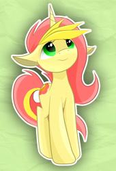 Size: 1296x1908 | Tagged: safe, artist:twistedmindbrony, oc, oc only, pony, unicorn, floppy ears, solo