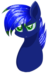 Size: 1024x1576 | Tagged: safe, artist:little-sketches, oc, oc only, oc:audio jack, pegasus, pony, bust, eye clipping through hair, male, portrait, simple background, solo, stallion, transparent background