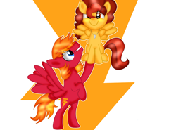 Size: 4057x3001 | Tagged: safe, artist:doraemonfan4life, pony, absurd resolution, cars (pixar), cars 3, cruz ramirez, jewelry, lightning mcqueen, necklace, pixar, ponified, whistle, whistle necklace