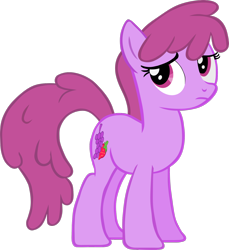 Size: 1600x1743 | Tagged: safe, artist:muffin308, berry punch, berryshine, earth pony, pony, female, mare, simple background, solo, transparent background, vector
