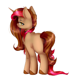 Size: 1752x1926 | Tagged: safe, artist:montyowl, oc, oc only, pony, unicorn, blank flank, female, mare, simple background, solo, transparent background