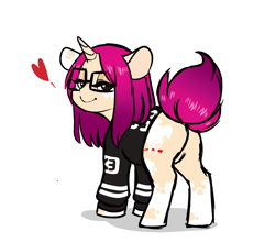 Size: 1170x1034 | Tagged: safe, artist:nemovonsilver, oc, oc only, pony, unicorn, clothes, female, glasses, jacket, lidded eyes, mare, plot, solo