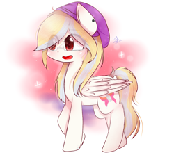 Size: 1891x1689 | Tagged: safe, artist:windymils, oc, oc only, oc:cooper, pegasus, pony, beanie, female, hat, mare, solo