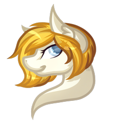 Size: 1435x1525 | Tagged: safe, artist:amazing-artsong, oc, oc only, oc:sunflower (moonlightdisease), earth pony, pony, bust, female, mare, portrait, simple background, solo, transparent background