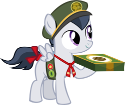 Size: 12170x10277 | Tagged: safe, artist:cyanlightning, rumble, 28 pranks later, .svg available, absurd resolution, colt, cookie, cute, cyan's filly guides, filly guides, food, ribbon, rumblebetes, simple background, solo, transparent background, vector