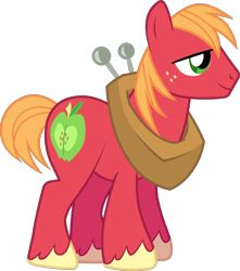 Size: 2550x2880 | Tagged: safe, big macintosh, earth pony, pony, castle creator, male, official, solo, stallion