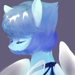 Size: 2000x2000 | Tagged: safe, artist:haidiannotes, pony, lapis lazuli (steven universe), ponified, solo, steven universe