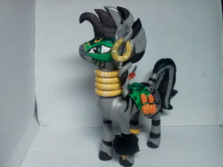 Size: 1024x768 | Tagged: safe, artist:hampony, zecora, zebra, alternate timeline, chrysalis resistance timeline, fanart, figure, handmade, my little pony, solo