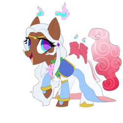 Size: 1024x1024 | Tagged: safe, artist:h-analea, candle, ponified, princess allura, simple background, solo, transparent background, voltron legendary defender