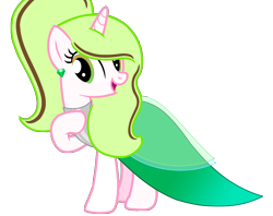 Size: 2184x1728 | Tagged: safe, artist:duyguusss, oc, oc only, oc:dakota chaos, alicorn, pony, clothes, dress, female, mare, simple background, solo, transparent background