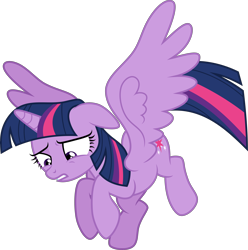 Size: 7214x7274 | Tagged: safe, artist:decprincess, twilight sparkle, twilight sparkle (alicorn), alicorn, pony, .svg available, absurd resolution, female, flying, looking at something, looking down, mare, simple background, solo, transparent background, vector