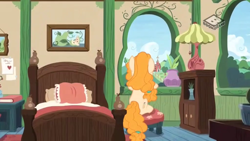 Size: 1024x576 | Tagged: safe, screencap, pear butter, pony, the perfect pear, boomerang (tv channel), solo