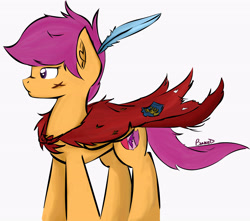 Size: 4000x3531 | Tagged: safe, artist:banned, scootaloo, pony, female, older, solo