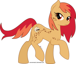 Size: 4687x3951 | Tagged: safe, artist:neronemesis1, oc, oc only, oc:nyu, earth pony, pony, absurd resolution, female, mare, simple background, solo, transparent background, walking