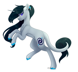 Size: 2228x2080 | Tagged: safe, artist:ohhoneybee, oc, oc only, oc:gate, pony, unicorn, female, high res, mare, simple background, solo, transparent background