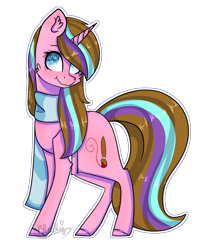 Size: 1872x2192 | Tagged: safe, artist:ohsushime, oc, oc only, oc:twinke paint, pony, unicorn, female, mare, simple background, solo, transparent background