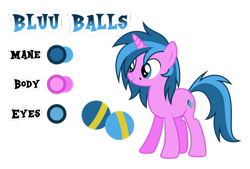 Size: 1024x692 | Tagged: safe, artist:drakizora, oc, oc only, oc:bluu balls, pony, unicorn, beauty mark, femboy, male, solo, stallion