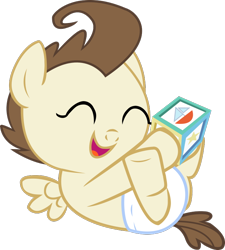 Size: 694x771 | Tagged: artist needed, safe, pound cake, pegasus, pony, baby, baby pony, block, blocks, colt, cute, diaper, eyes closed, foal, male, on back, playing, poundabetes, simple background, transparent background, vector