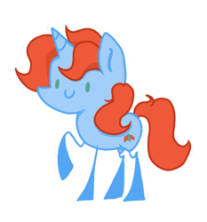 Size: 400x429 | Tagged: safe, artist:laps-sp, oc, oc only, oc:panic moon, pony, unicorn, simple background, solo, transparent background