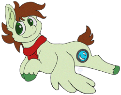 Size: 2879x2257 | Tagged: safe, artist:moddie, oc, oc only, oc:aperture, pegasus, pony, clothes, lying down, scarf