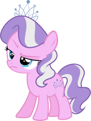 Size: 6256x8310 | Tagged: safe, artist:hourglass-vectors, diamond tiara, earth pony, pony, the cutie pox, .svg available, absurd resolution, female, filly, inkscape, mare, simple background, solo, transparent background, vector, vector trace