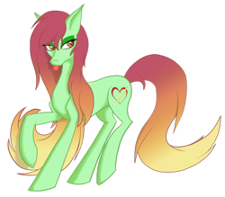 Size: 1024x897 | Tagged: safe, artist:mystic-l1ght, oc, oc only, oc:artline, earth pony, pony, simple background, solo, tongue out, transparent background