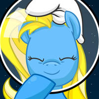 Size: 200x200 | Tagged: artist needed, safe, oc, oc only, oc:twinkiepie, pony, hat, picture for breezies, smurf hat, solo