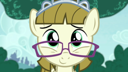Size: 1920x1090 | Tagged: safe, screencap, zippoorwhill, pegasus, pony, forever filly, cute, female, filly, glasses, jewelry, mare, solo, tiara, zippoorbetes
