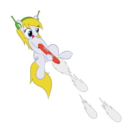 Size: 4000x4046 | Tagged: safe, artist:o-fluttershy-o, pony, robot, absurd resolution, cave story, curly brace, ponified, simple background, solo, transparent background, vector