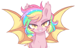 Size: 4300x2742 | Tagged: safe, artist:hawthornss, oc, oc only, oc:paper stars, absurd resolution, bedroom eyes, cute little fangs, ear fluff, fangs, looking at you, simple background, smiling, transparent background