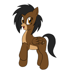 Size: 1860x2004 | Tagged: safe, artist:steelph, oc, oc only, oc:peanut butter cup, pegasus, pony, female, solo