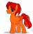 Size: 3122x3270 | Tagged: safe, artist:goldenfoxda, oc, oc only, oc:goldenfox, pegasus, pony, eye shading, eyeshadow, makeup, male, simple background, solo, stallion, transparent background, vector