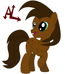 Size: 1280x1457 | Tagged: safe, artist:andyslife, oc, oc only, oc:parallel andy, pegasus, pony, 2018 community collab, derpibooru community collaboration, male, raised hoof, simple background, solo, stallion, transparent background, vector