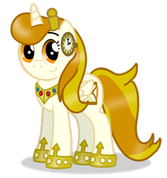 Size: 1024x1091 | Tagged: safe, artist:aarondrawsarts, oc, oc only, oc:chrona, alicorn, pony, alicorn oc, commission, female, simple background, solo, transparent background