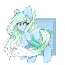 Size: 1024x1024 | Tagged: safe, artist:princesstiramichyuu, oc, oc only, oc:amaranthine sky, pegasus, pony, female, mare, solo