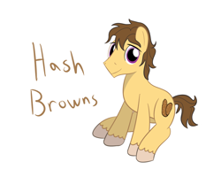 Size: 1000x800 | Tagged: safe, artist:mightyshockwave, oc, oc only, oc:hash browns, earth pony, pony, fanfic:three faces, male, solo, stallion, unshorn fetlocks