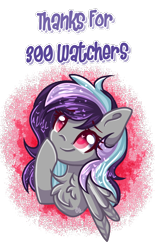 Size: 880x1420 | Tagged: safe, artist:sketchyhowl, oc, oc only, oc:sketchy howl, pegasus, pony, chest fluff, female, heart eyes, mare, milestone, simple background, solo, transparent background, wingding eyes