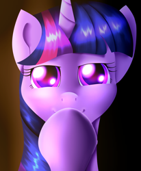 Size: 1156x1400 | Tagged: safe, artist:chrisgotjar, twilight sparkle, bust, portrait, shhh, solo