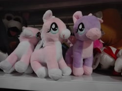 Size: 4160x3120 | Tagged: safe, earth pony, pegasus, pony, absurd resolution, bootleg, irl, photo, plushie, toy