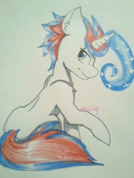 Size: 720x960 | Tagged: artist needed, safe, oc, oc only, oc:infinite futura, pony, female, mare, solo