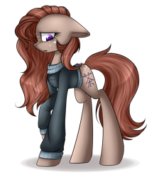 Size: 3672x4092 | Tagged: safe, artist:snowbunny0820, oc, oc only, oc:kenedy kendifer, earth pony, pony, clothes, female, high res, mare, simple background, solo, sweater, transparent background