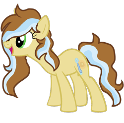 Size: 818x810 | Tagged: safe, artist:blitzboltgaming, oc, oc only, oc:glazed scepter, earth pony, pony, base used, female, mare, offspring, parent:donut joe, parent:trixie, simple background, solo, transparent background