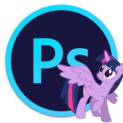 Size: 1024x1024 | Tagged: safe, artist:pegasusspectra, twilight sparkle, twilight sparkle (alicorn), alicorn, icon, photoshop, simple background, transparent background, vector