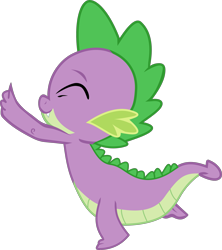 Size: 2517x2831 | Tagged: safe, artist:frownfactory, spike, dragon, triple threat, .svg available, male, simple background, solo, svg, transparent background, vector