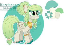 Size: 1024x735 | Tagged: safe, artist:kazziepones, oc, oc only, oc:daisy shroom, pegasus, pony, female, mare, mushroom, reference sheet, simple background, solo, transparent background