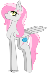 Size: 948x1474 | Tagged: safe, artist:cindydreamlight, oc, oc only, oc:pink float, pegasus, pony, female, mare, simple background, solo, transparent background